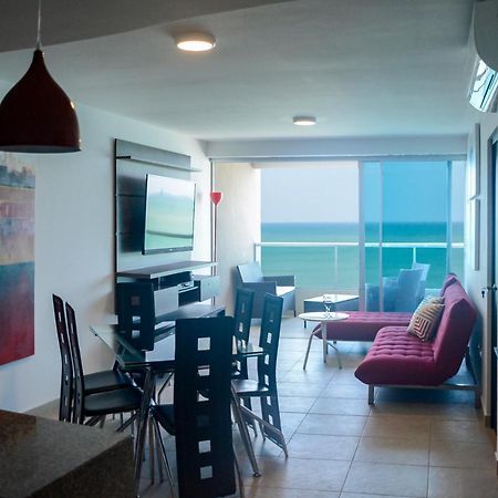 Appartement Lindo Departamento Al Pie De Playa Edificio Torre Oceanica à Salinas  Extérieur photo