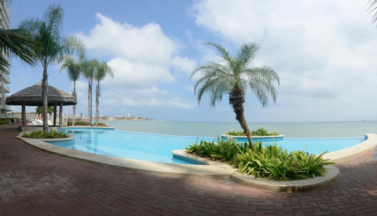 Appartement Lindo Departamento Al Pie De Playa Edificio Torre Oceanica à Salinas  Extérieur photo