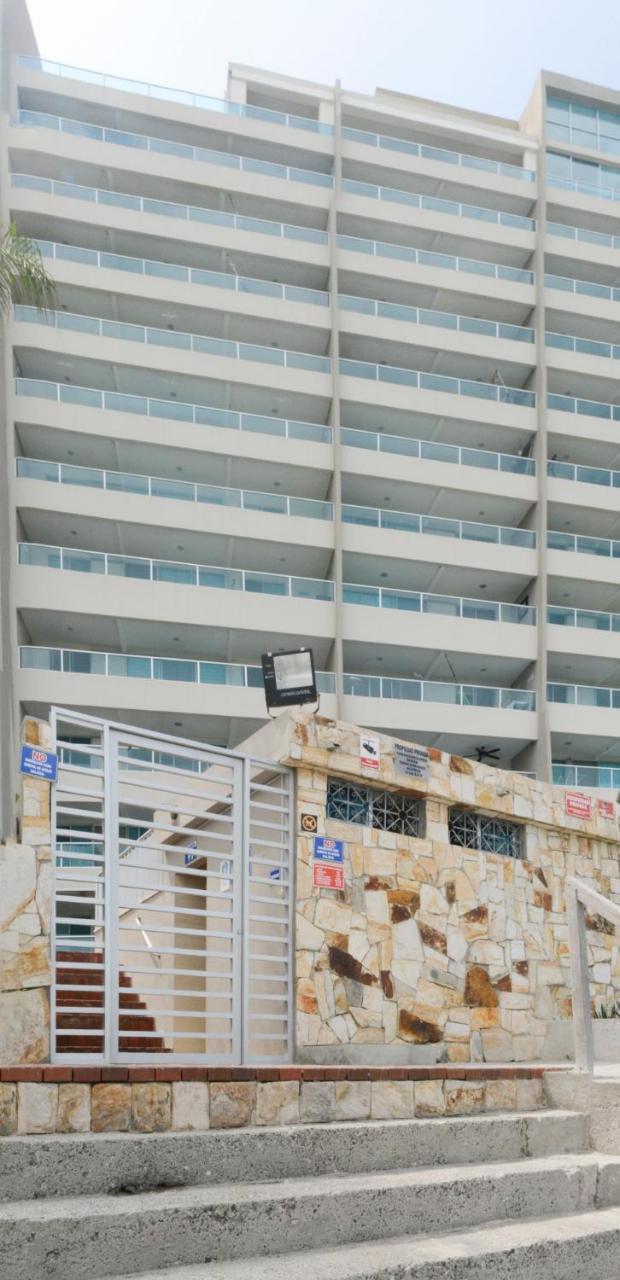 Appartement Lindo Departamento Al Pie De Playa Edificio Torre Oceanica à Salinas  Extérieur photo